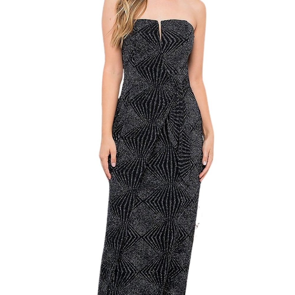 Sequin Strapless Dress
